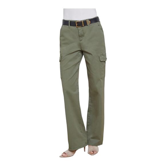 L'Agence Channing High rise Trek trouser pants green size 32 - Picture 1 of 8